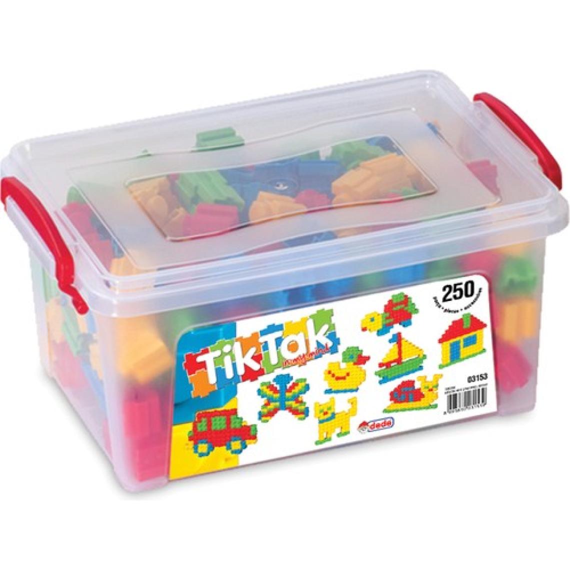 Dede Tik Tak Küçük Box 250 Parça Eğitici Lego Seti 03153