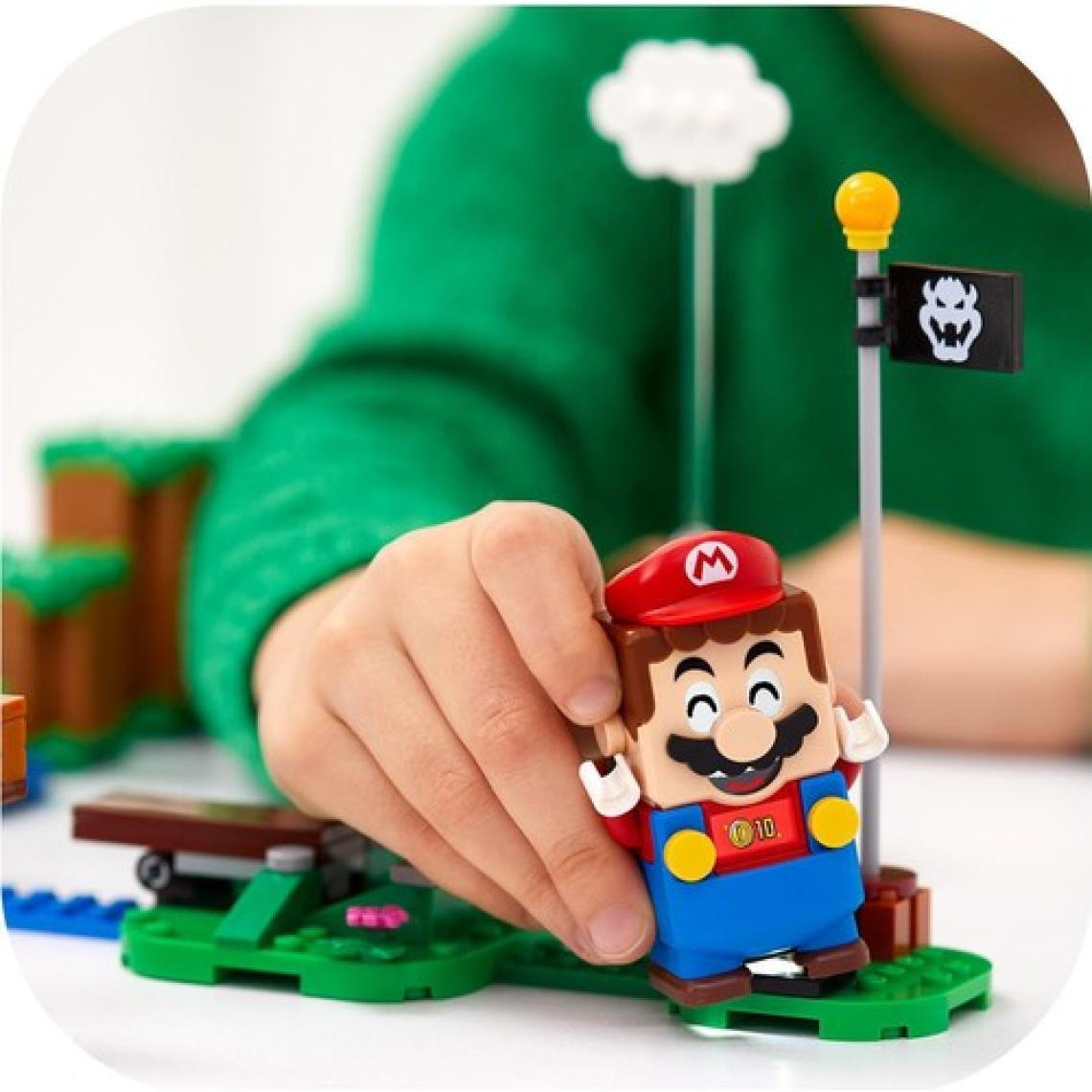 LEGO® Super Mario™ Mario ile Maceraya Başlangıç Seti 71360 - 6 Yaş ve Üzeri Çocuklar İçin Mario™; Bowser Jr. ve Goomba Minifigürleri İçeren Koleksiyonluk Yaratıcı Oyuncak Yapım Seti(231 Parça)