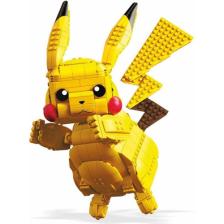 MEGA Pokémon - Jumbo Pikachu Figürü, 6 Yaş Ve Üzeri İçin İdeal Yapı Oyuncakları Fvk81