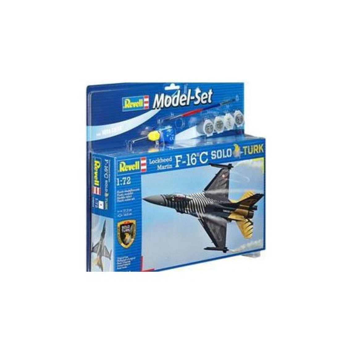 Revell Solo Türk F-16C Model Set Maket 1:72