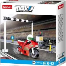 Sluban Town Yarış Motoru 60 Parça