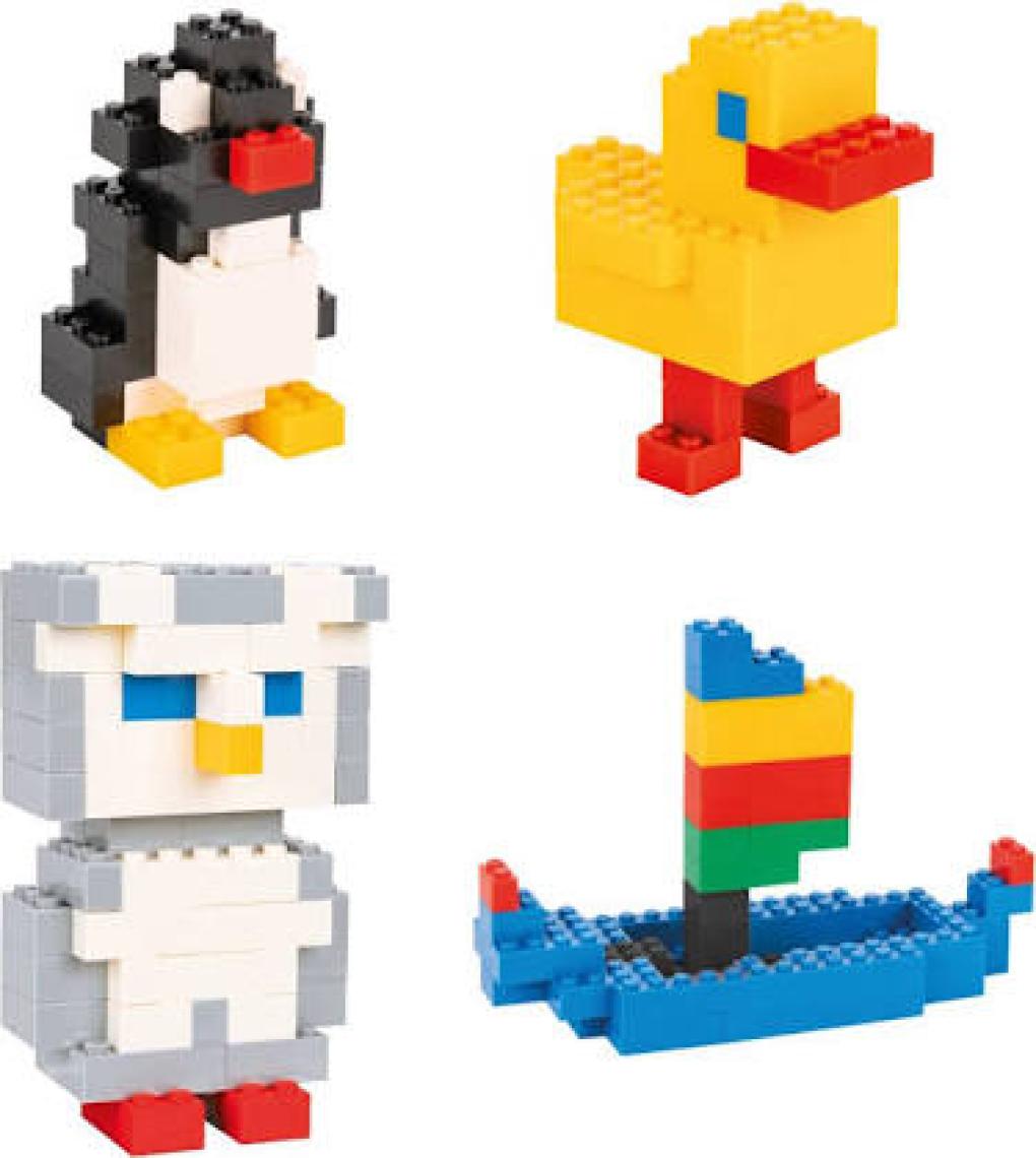 Pilsan 504 Parça Mikro Bloklar Serisi Mini Set