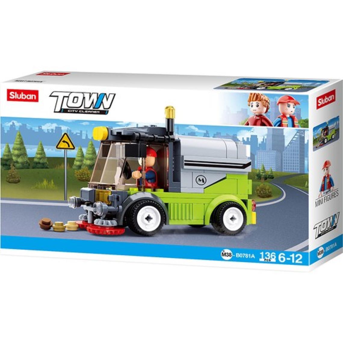 Sluban Town Yol Temizleyicisi 183 Parça