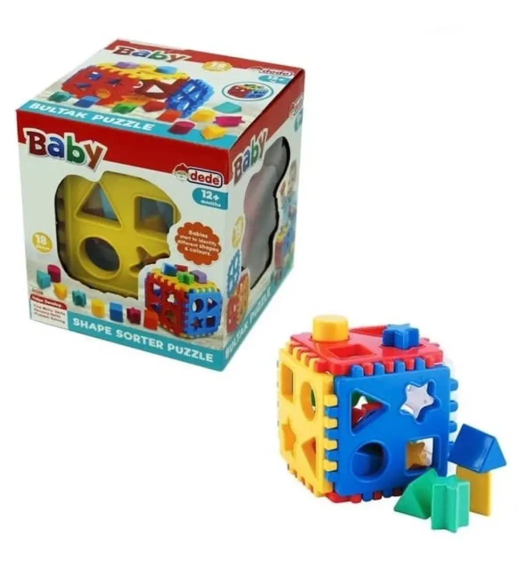 Ceco Toys Bultak Küp Fileli Çocuk Bebek Oyuncağı Eğitici Oyuncak