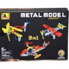 Kızılkaya oyuncak KZL-X639 Kızılkaya, Araçlı 3 In 1 Metal Yapı Seti