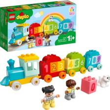 LEGO® DUPLO® İlk Sayı Treni Saymayı Öğren 10954 - 18 Ay ve Üzeri Çocuklar İçin Sayma Yetisini Geliştiren Eğitici Oyuncak Yapım Seti (23 Parça)