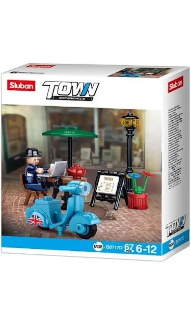 Sluban Town Scooter 67 Parça