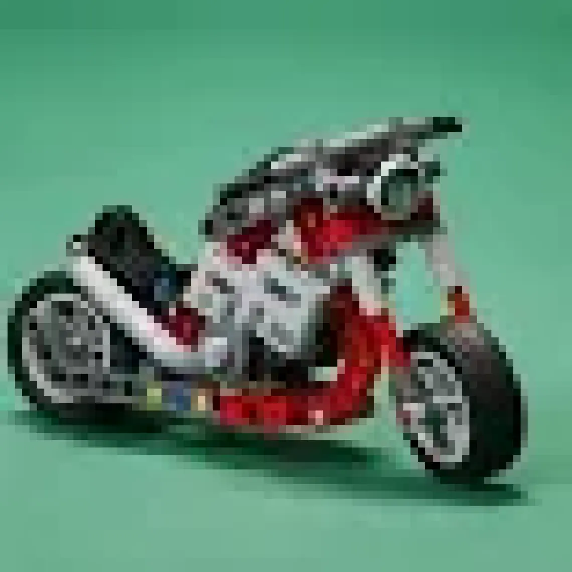 LEGO ® Technic Motosiklet 42132 – 7 Yaş ve Üzeri Çocuklar İçin Koleksiyonluk Yapım Seti (160 Parça)