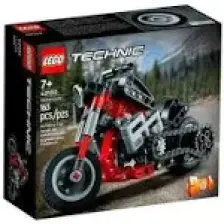 LEGO ® Technic Motosiklet 42132 – 7 Yaş ve Üzeri Çocuklar İçin Koleksiyonluk Yapım Seti (160 Parça)