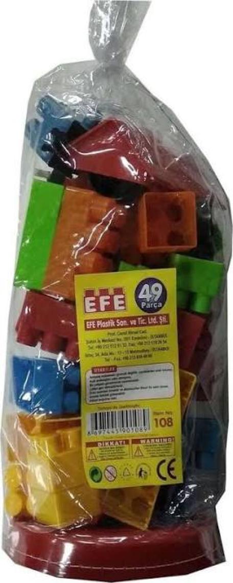 Efe 49 Parça Oyuncak Bloklar