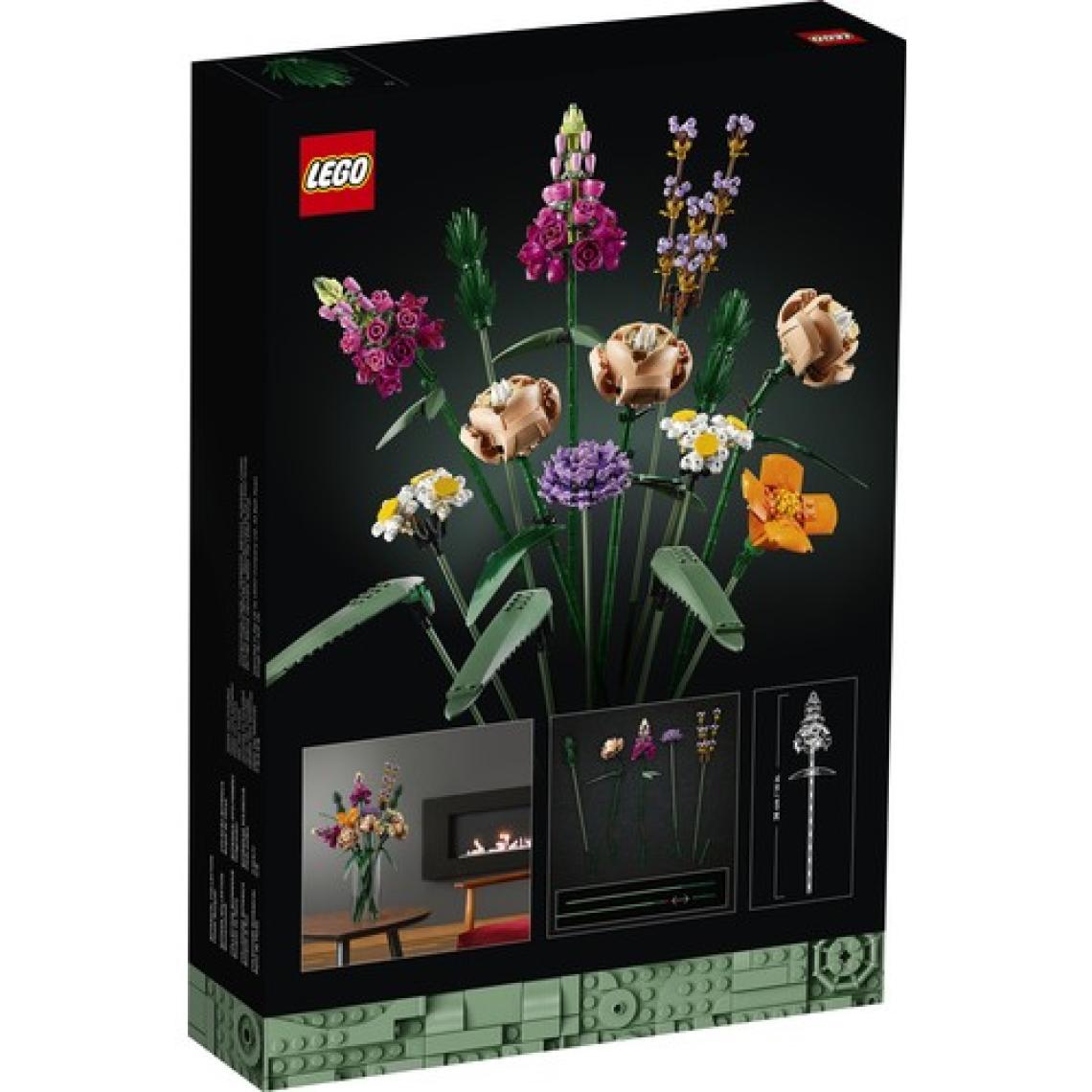 LEGO® Botanicals Çiçek Buketi 10280 - Yetişkinler için Çiçek Model Yapım Seti (756 Parça)