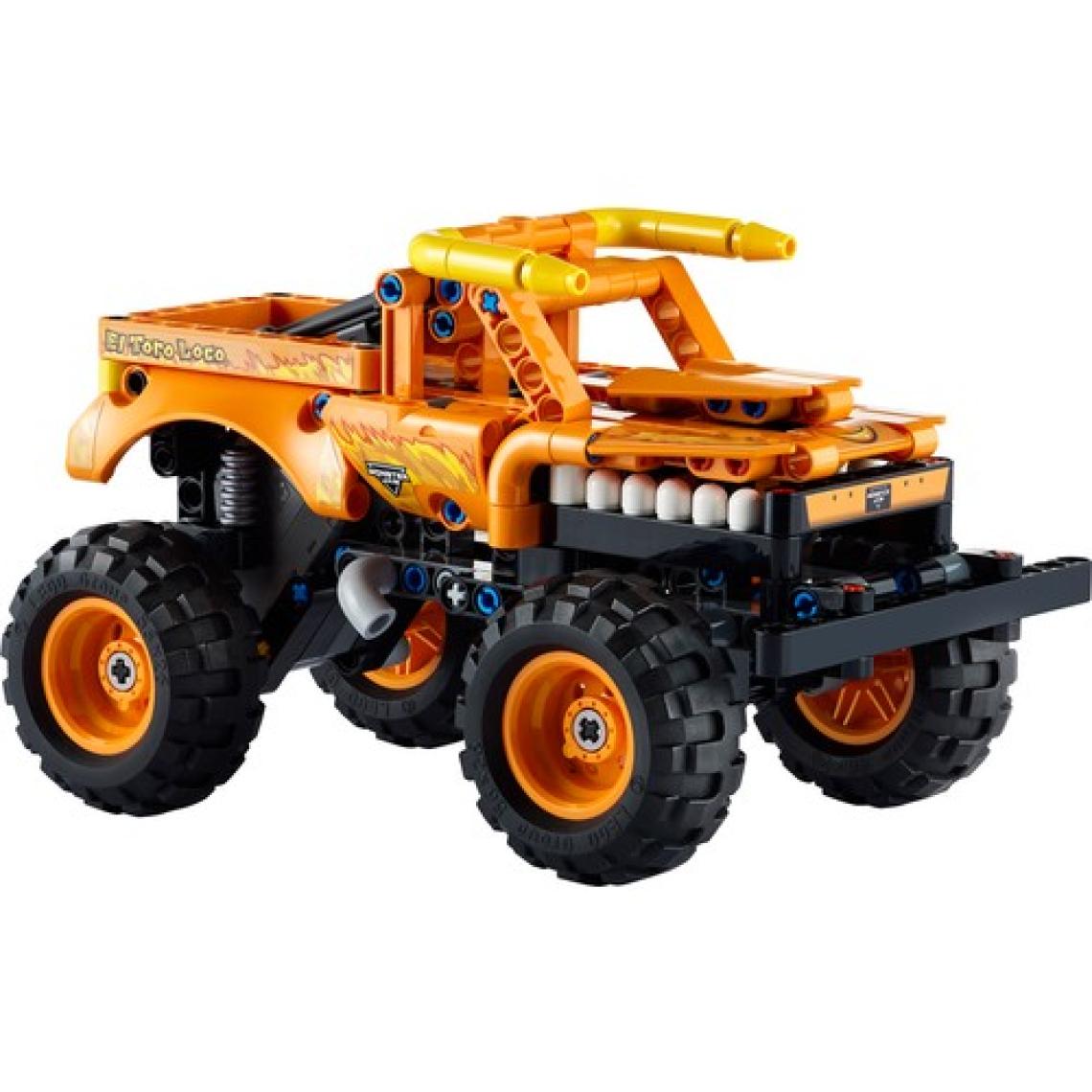 LEGO® Technic Monster Jam# El Toro Loco# 42135 # Araçları Seven Çocuklar İçin 2#si 1 Arada Yaratıcı Oyuncak Model Yapım Seti (247 Parça)