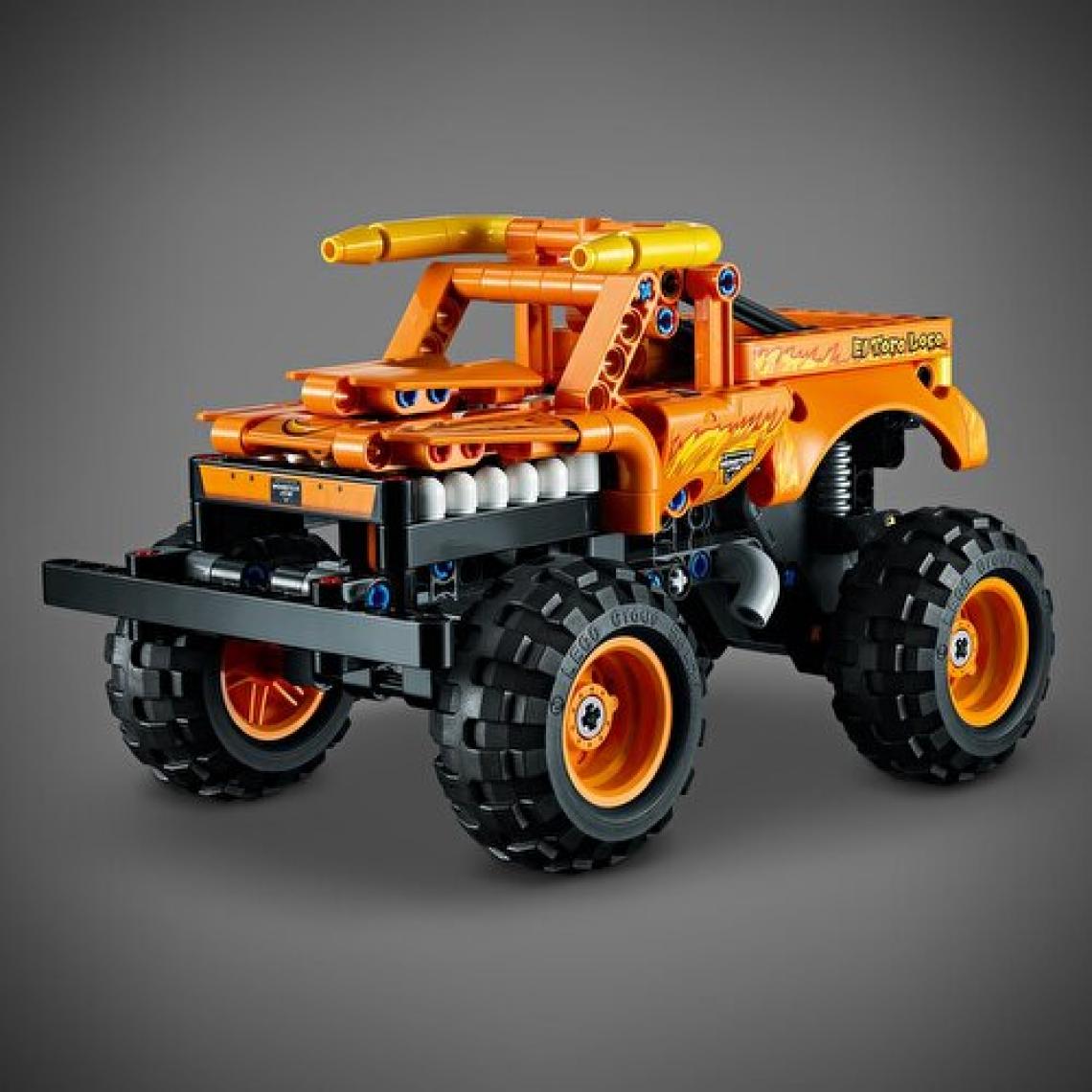 LEGO® Technic Monster Jam# El Toro Loco# 42135 # Araçları Seven Çocuklar İçin 2#si 1 Arada Yaratıcı Oyuncak Model Yapım Seti (247 Parça)