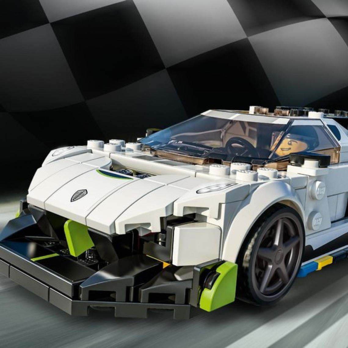 LEGO® Speed Champions Koenigsegg Jesko 76900 - 7 Yaş ve Üzeri İçin Koleksiyonluk ve Sergilenebilir Yaratıcı Oyuncak Model Yapım Seti(280 Parça)
