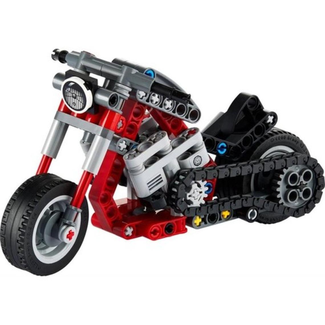LEGO ® Technic Motosiklet 42132 – 7 Yaş ve Üzeri Çocuklar İçin Koleksiyonluk Yapım Seti (160 Parça)