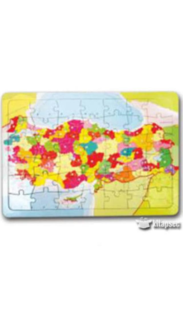 Uygun Puzzle 42 Parça Türkiye Haritası Yap Boz