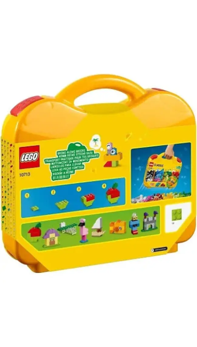 LEGO® Classic Yaratıcı Çanta 10713 - 4 Yaş & Üzeri Çocuklar için Yaratıcı Oyuncak Yapım Seti (213 Parça)