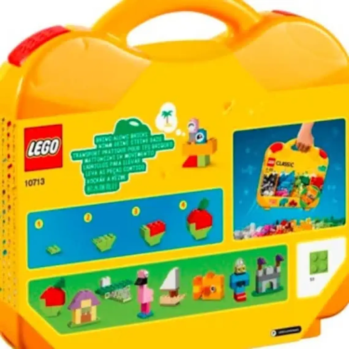 LEGO® Classic Yaratıcı Çanta 10713 - 4 Yaş & Üzeri Çocuklar için Yaratıcı Oyuncak Yapım Seti (213 Parça)