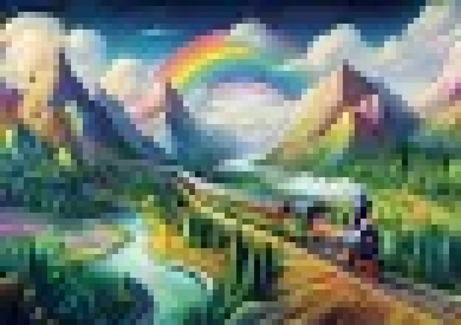 Art Gökkuşağı Ekspresi 260 Parça Puzzle 5035