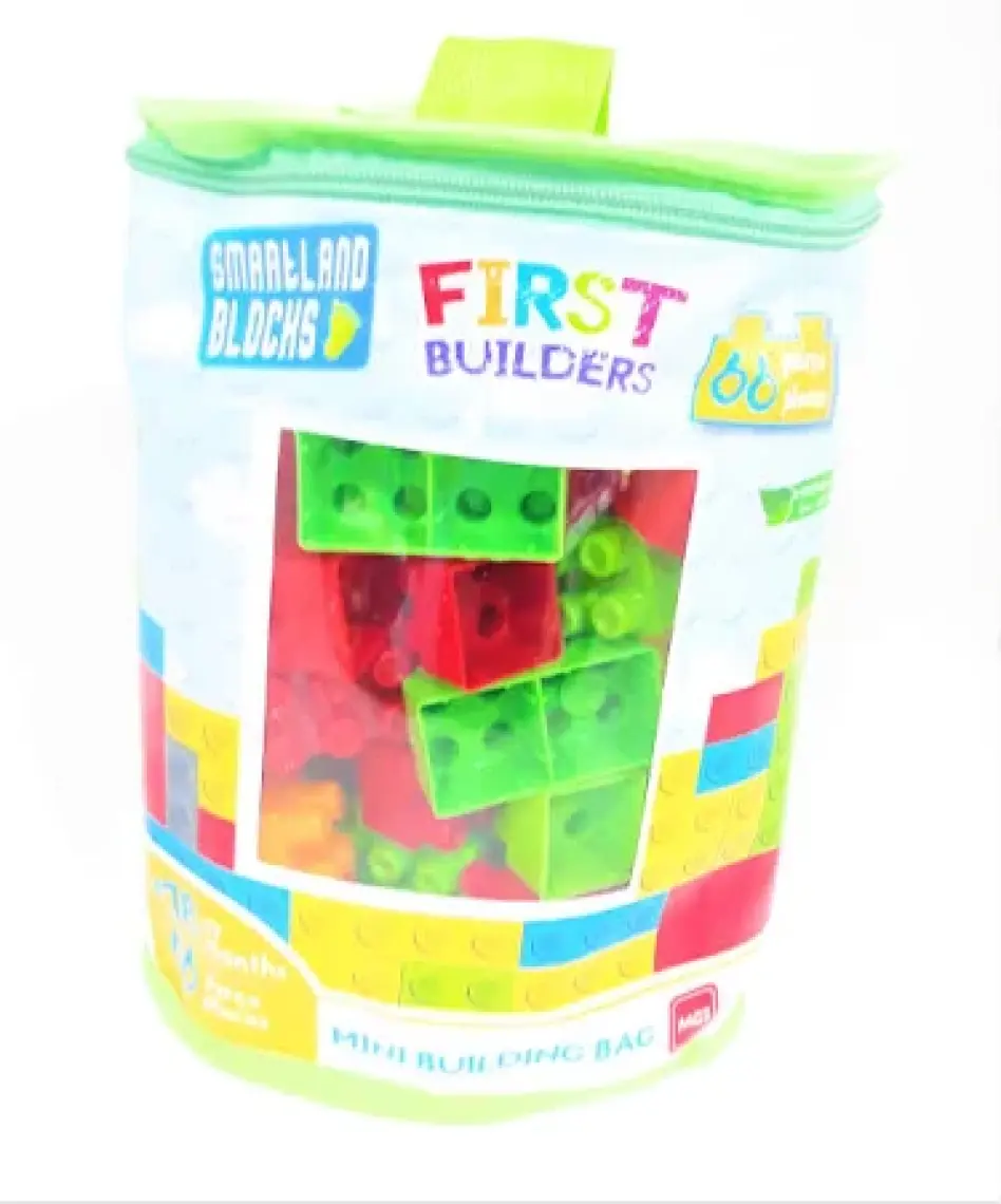 Mgs Oyuncak Smartland Big Blocks  Çantalı 66 Parça URT-5794