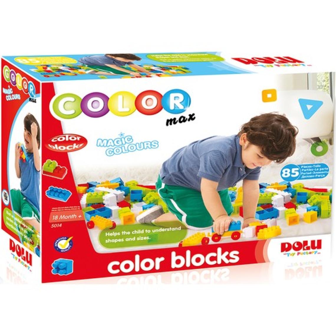 Dolu Renkli Bloklar 85 Parça 5014