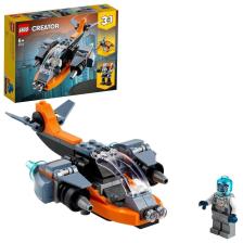® Creator 3’ü 1 Arada Siber İnsansız Hava Aracı 31111 - Oyuncak Yapım Seti (113 Parça)