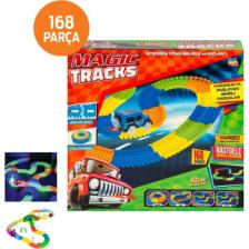 Magic Tracks Hareketli Raylar 168 Parça 1 Arabalı