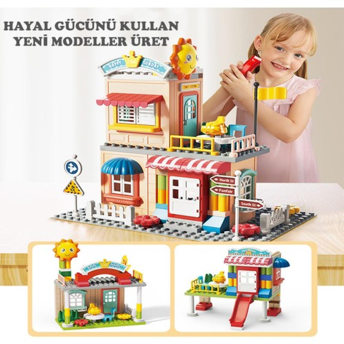 Learning Fun Marble Run Blok Yapı Seti 194 Parça - Dönme Dolap Macerası