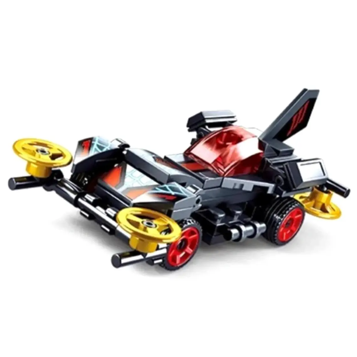 Sluban Power Bricks Black Speeder