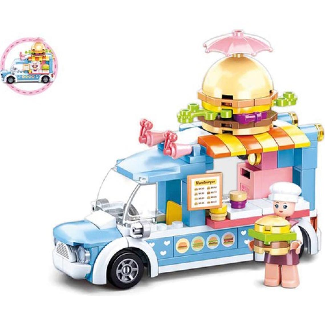 Sluban Girls Dream Yemek Arabası - Hamburger 154 Parça