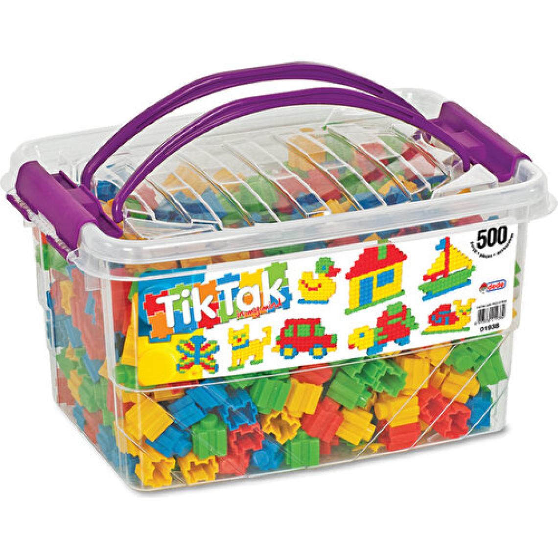 Dede Tik Tak Box 500 Parça Eğitici Lego Seti 01938
