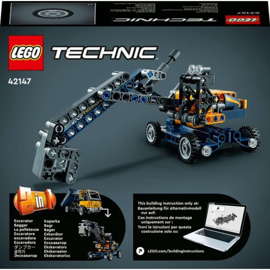 LEGO® Technic Damperli Kamyon 42147 Oyuncak Yapım Seti (177 Parça)