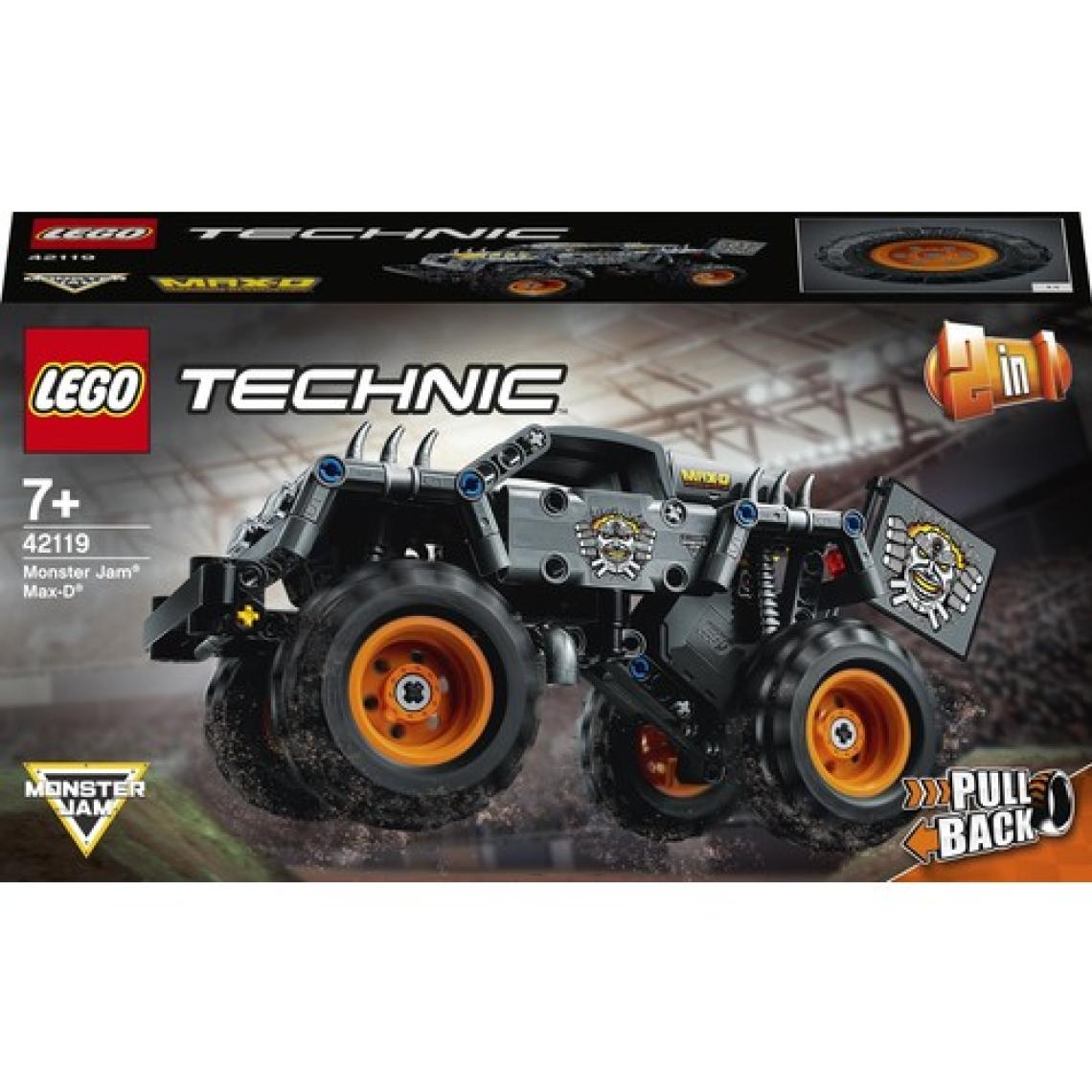 LEGO® Technic Monster Jam® Max-D® 42119 - Çocuklar için Canavar Kamyon Oyuncak Yapım Seti (230 Parça)