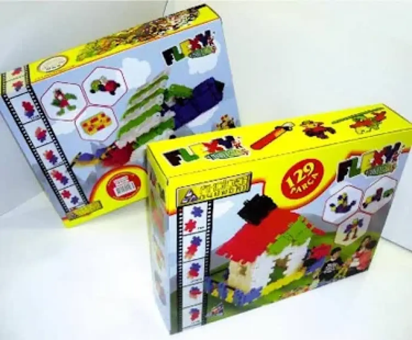 Matrax Oyuncak   129 Parça Flexy Tangles® - K. Kutuda