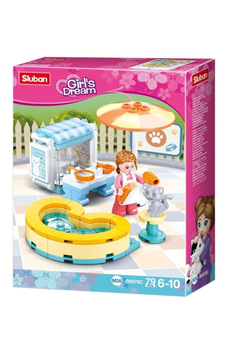 Sluban Girsl Dream Kedi Banyosu 79 Parça