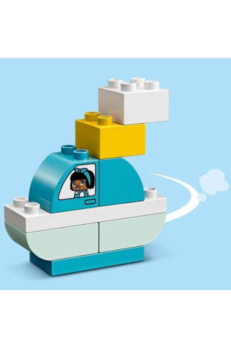 LEGO DUPLO Classic Kalp Kutusu 10909 - 18 Ay ve Üzeri Okul Öncesi Yaştaki Çocuklar için Gelişimi Destekleyen Yaratıcı Oyuncak Yapım Seti (80 Parça)