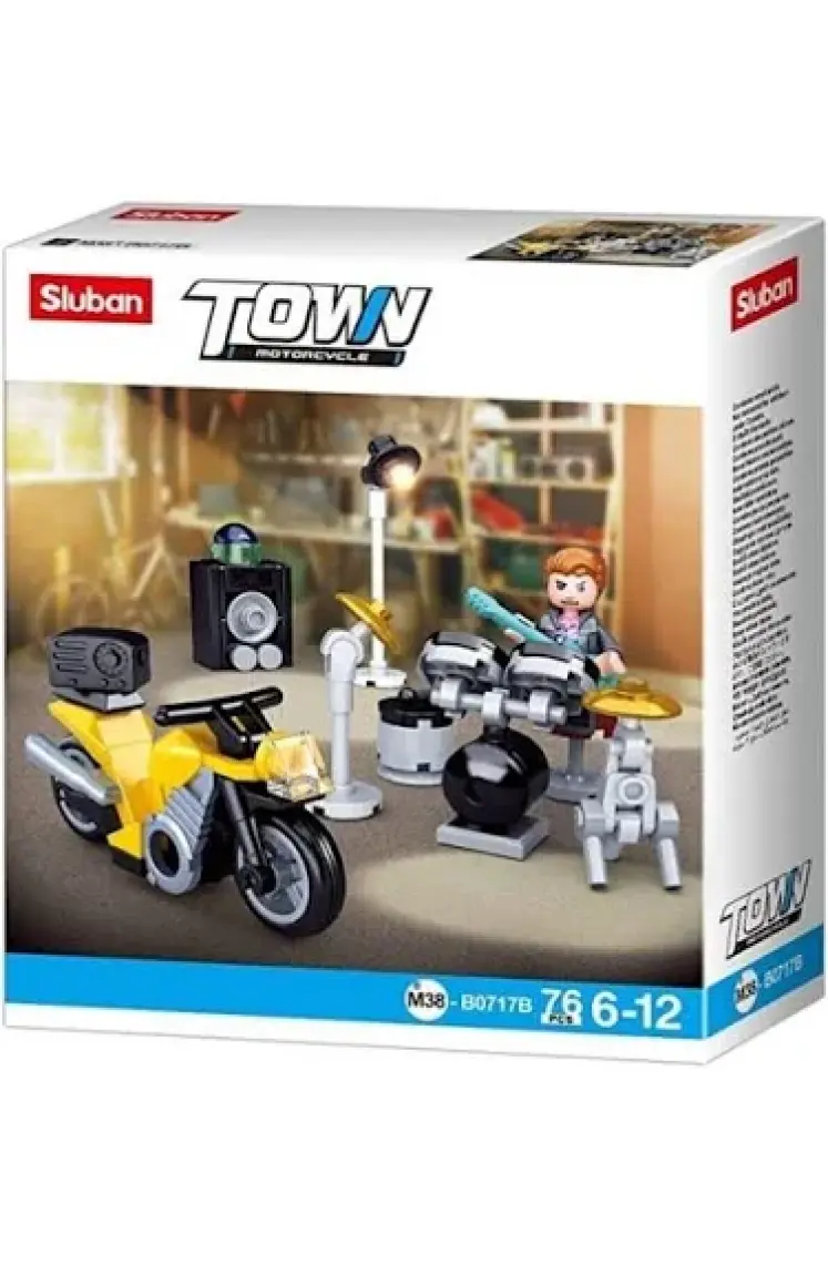 Sluban Town Yarışçı 76 Parça