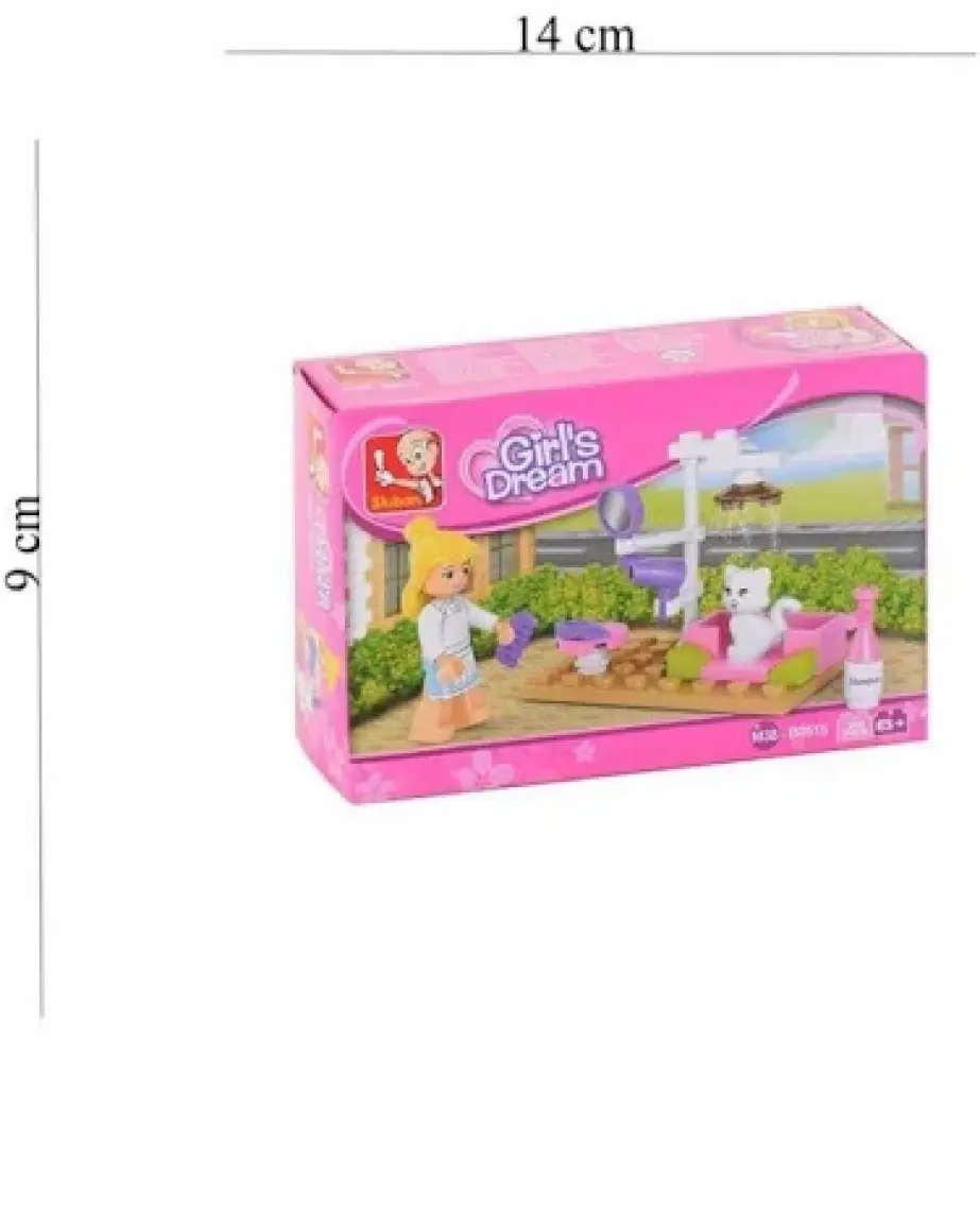 Sluban Girl's Dream Pet Salonu 30 Parça