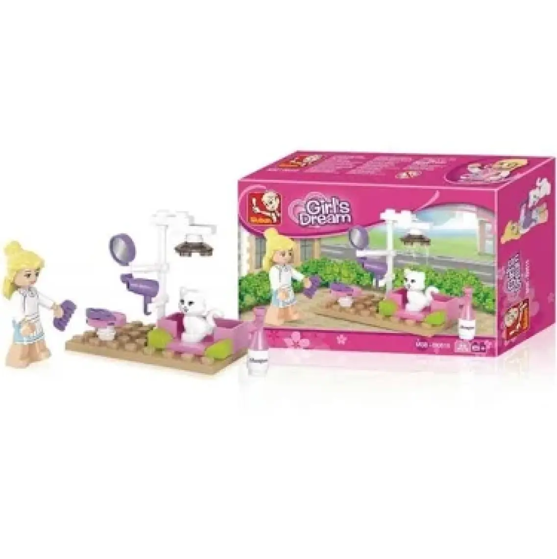 Sluban Girl's Dream Pet Salonu 30 Parça