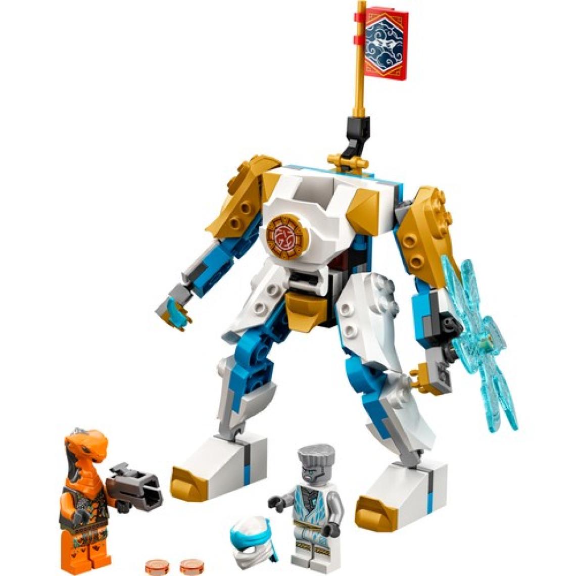 LEGO® Ninjago® Zane#in Güçlendirici Robotu Evo 71761 - 6 Yaş ve Üzeri İçin Ninja Oyuncağı İçeren Oyuncak Yapım Seti (95 Parça)