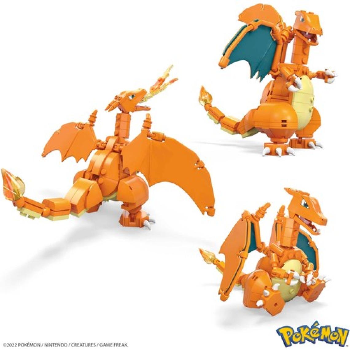 MEGA Construx™ Pokémon - Charizard Figürü, 6 Yaş Ve Üzeri İçin İdeal Yapı Oyuncakları Gwy77