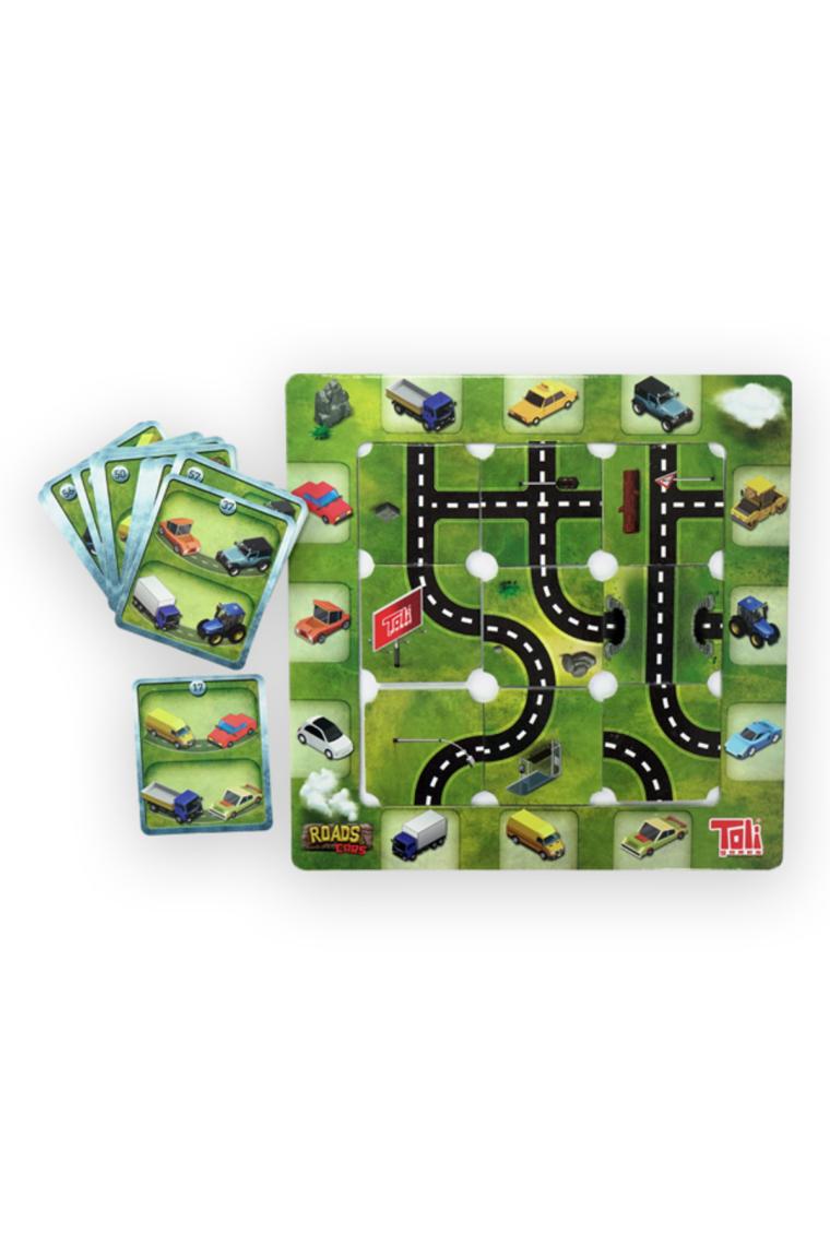 Roads & Cars Yön Bulma Zeka Oyunu