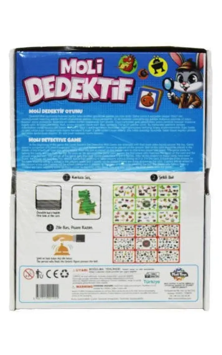 Moli Toys Dedektif Plus 2 Oyun 1 Arada Eğitici, Zeka ve Strateji Oyunu