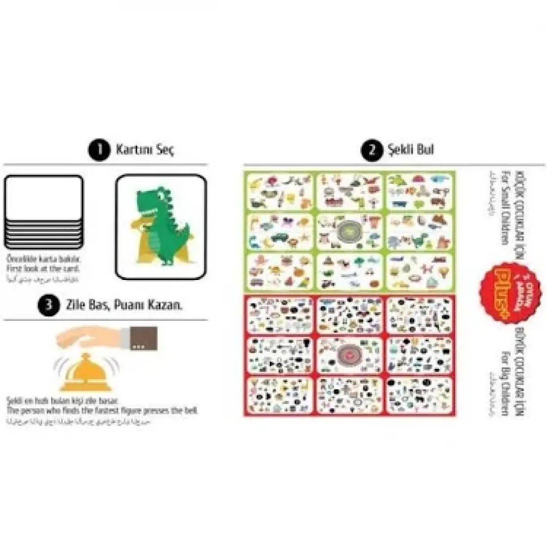 Moli Toys Dedektif Plus 2 Oyun 1 Arada Eğitici, Zeka ve Strateji Oyunu