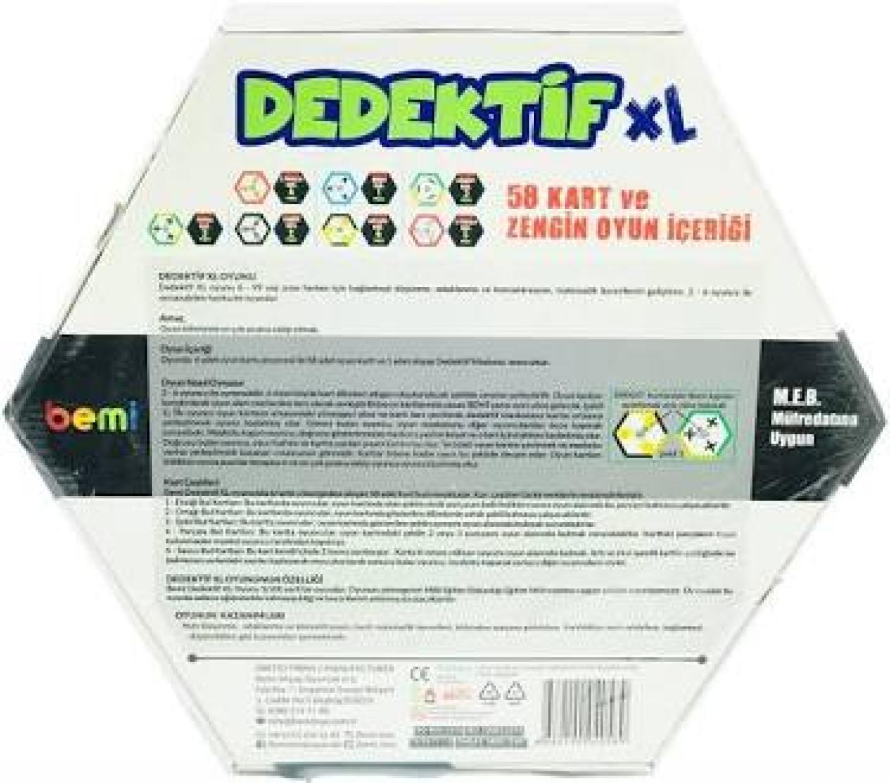 Bemi Dedektif XL Zeka Oyunu