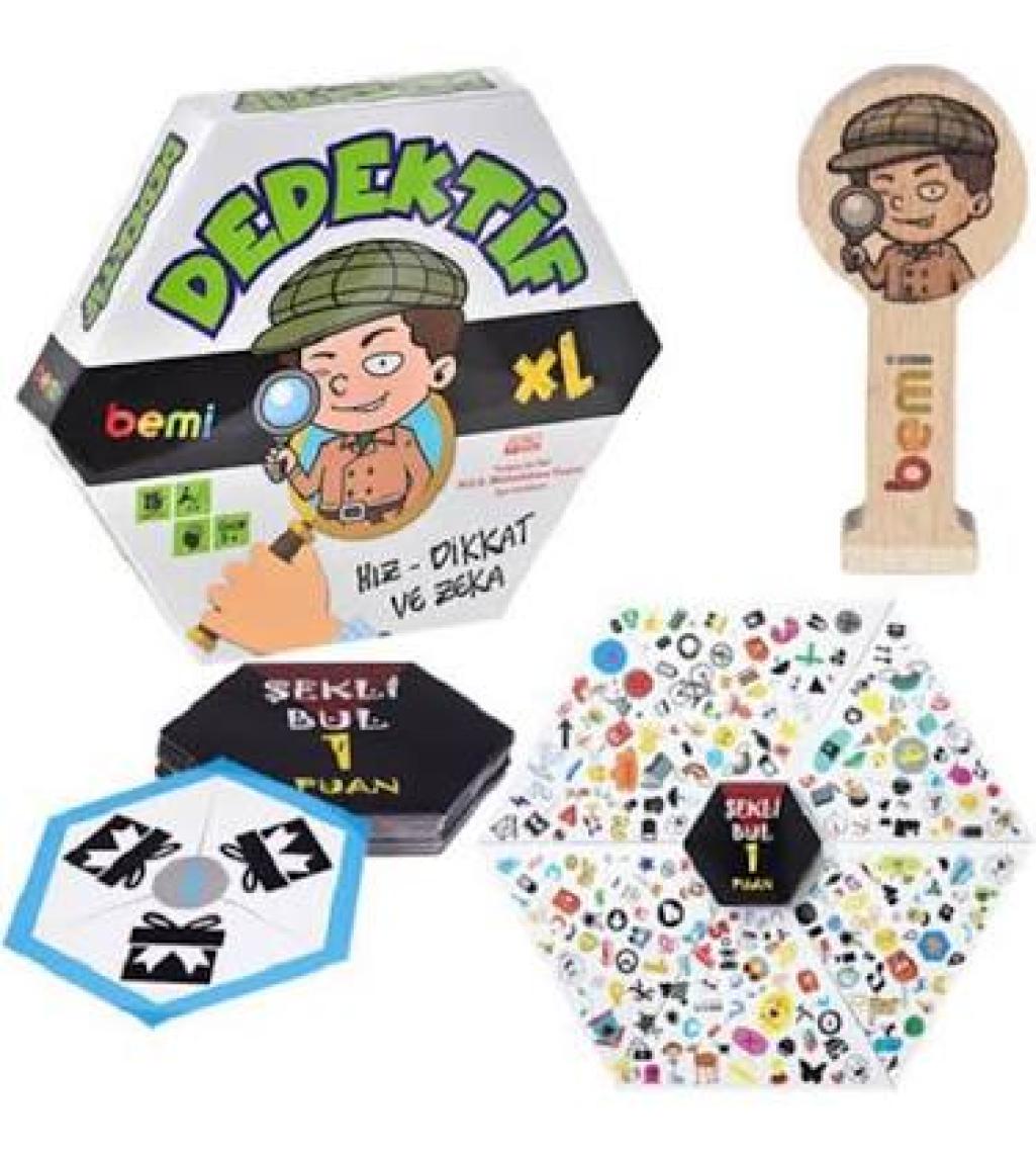 Bemi Dedektif XL Zeka Oyunu