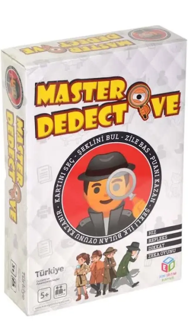 Master Dedektif Hız- Refleks- Dikkat Ve Zeka Oyunu