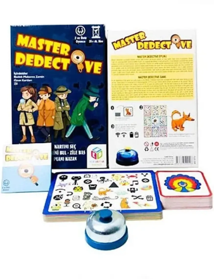Master Dedektif Hız- Refleks- Dikkat Ve Zeka Oyunu