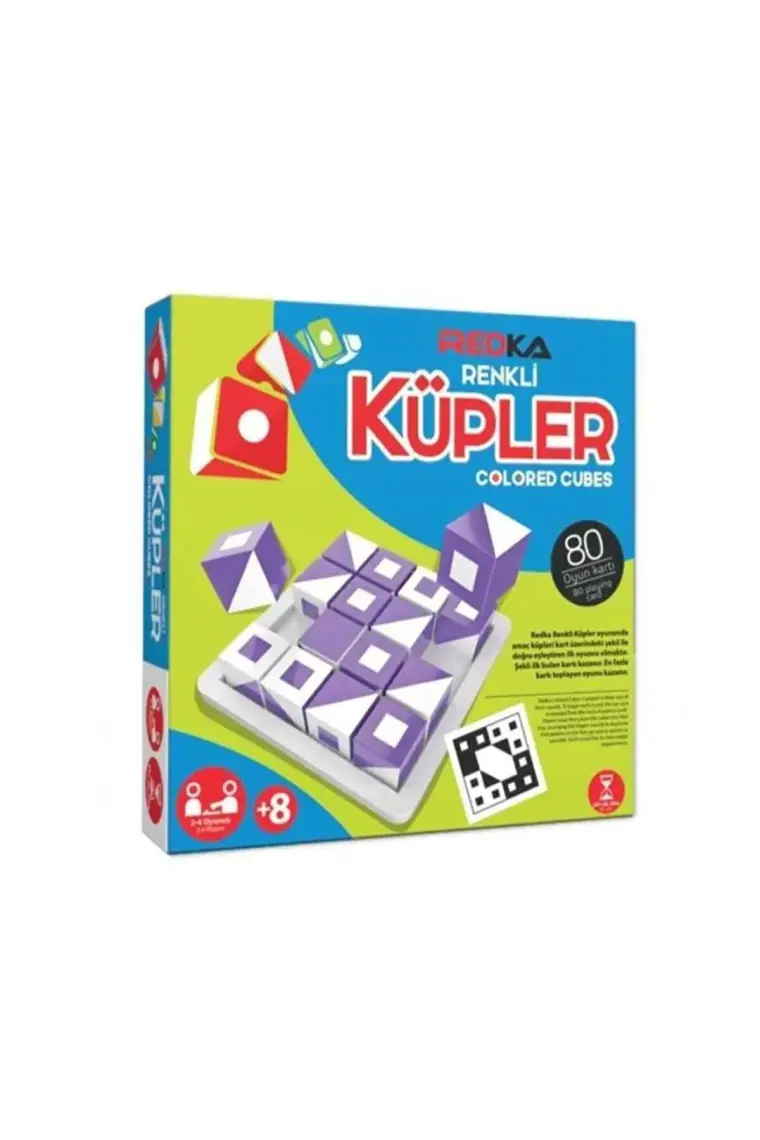 Redka Renkli Küpler Q-Bitz Magic Cube