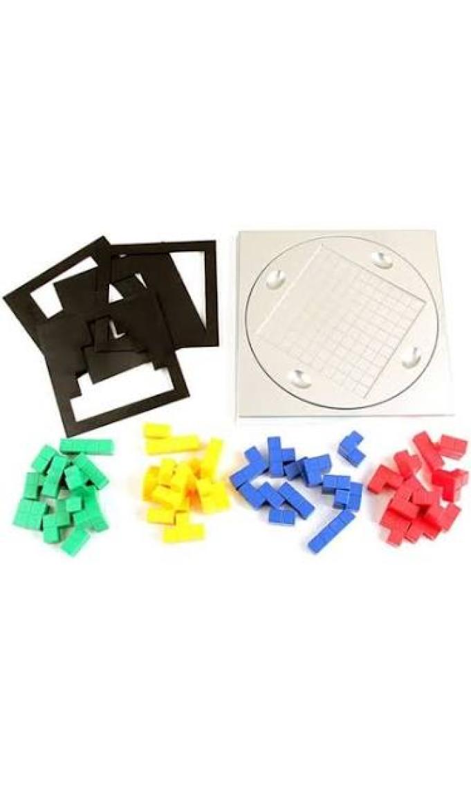 Akay Hi-Q Toys 3D Magic Square-3D Sihirli Küpler Aile Akıl ve Zeka Oyunu